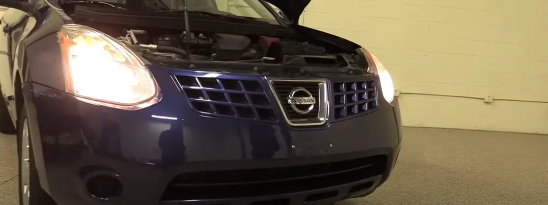 2009 Kia Borrego Headlight Assembly Removal