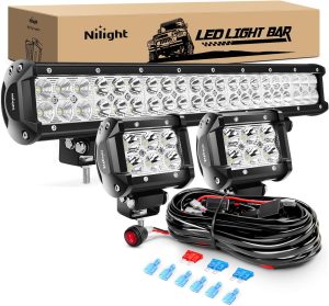 Nilight ZH002 20-Inch 126W LED Light Bar