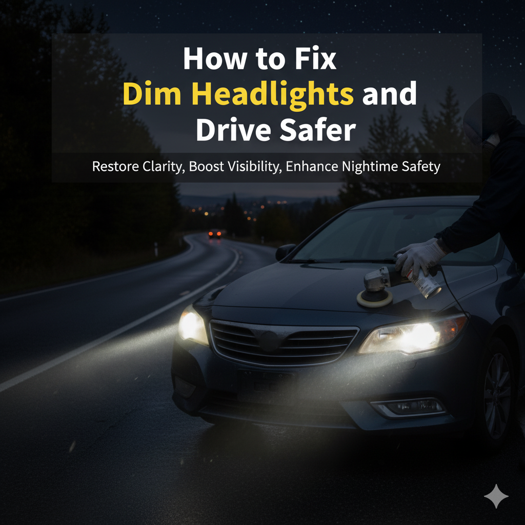 How to Fix Dim Headlights